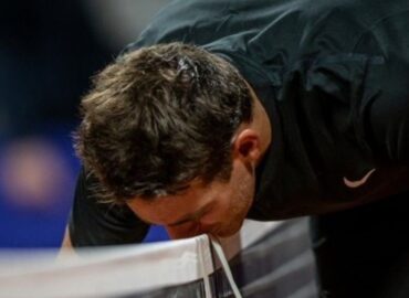 Del Potro regresó, perdió y así dijo adiós