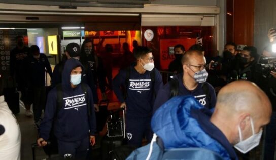 Regresó Rayados a Monterrey tras participación en Mundial de Clubes
