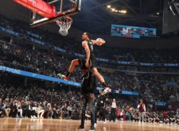 El mexicano Toscano es segundo en concurso de clavadas de la NBA