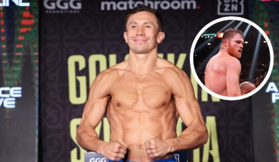 Presume Golovkin de ahuyentar a ‘Canelo’ de los pesos medios