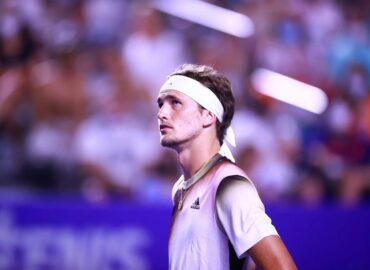 Zverev descalificado por golpear silla del juez en Abierto de Acapulco