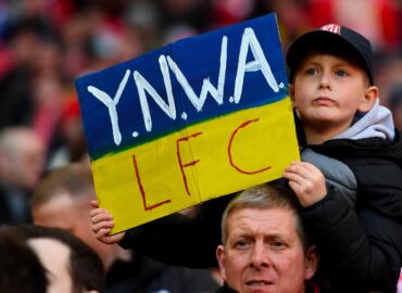 El fútbol clama por Ucrania y dice ‘no a la guerra’