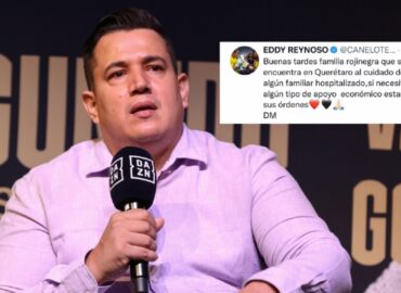 Eddy Reynoso ofrece apoyo económico a familiares de aficionados rojinegros víctimas de violencia