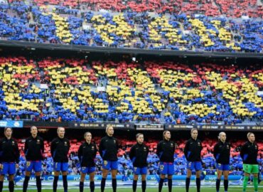 Barcelona impone nueva marca de asistencia para un duelo femenil