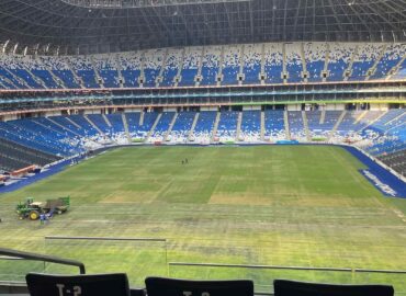 Cancha del Estadio BBVA estaría lista el domingo