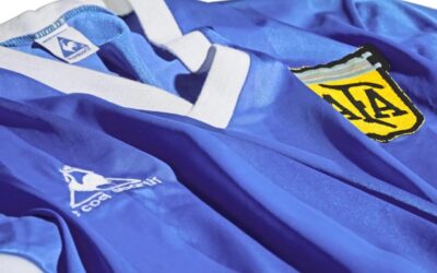 Subastarán camiseta con la que Maradona hizo historia en México 1986